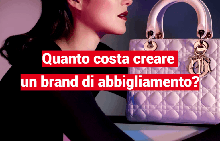 Quanto costa creare un brand di abbigliamento?